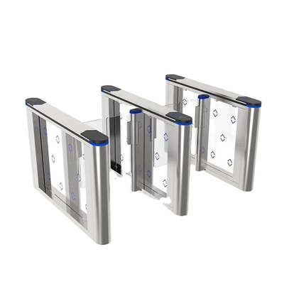 High Security Swing Turnstile Barrier Fully Automatic Access Control With QR Code Reader