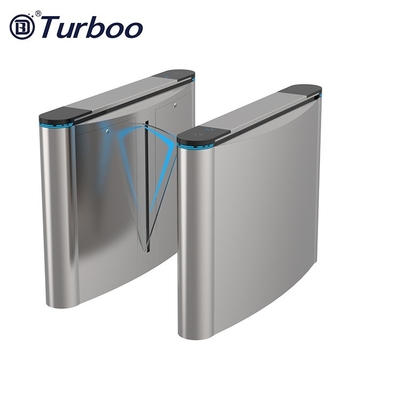 شراء حاجز التحكم في الوصول RS485 Flap Turnstile Gate لمبنى Offfice online manufacture