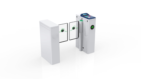 شراء شاشة LED فلب سوينغ حاجز بوابة سرعة بوابة دورة مع RFID / التعرف على الوجه online manufacture