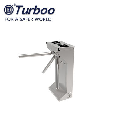شراء الفولاذ المقاوم للصدأ RFID بصمة الأمن ترايبود الباب الدوار بوابة 100-240V التحكم في الوصول online manufacture