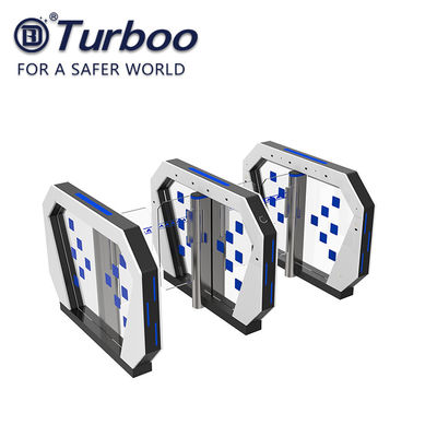 شراء الأمن سرعة بوابة البصرية الباب الدوار RFID قارئ بطاقة التعرف على الوجه بوابة مع محرك سيرفو 240V online manufacture