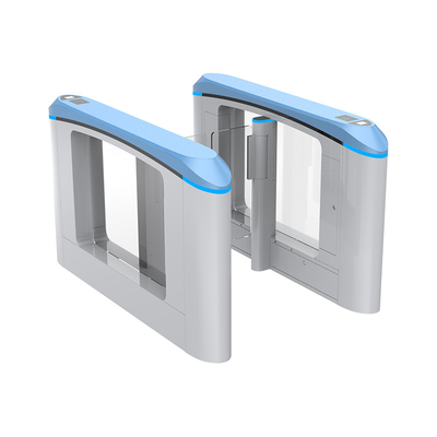 شراء مضاد للتصادم QR Rfid Swing Gate Turnstile مع محرك سيرفو بدون فرش online manufacture