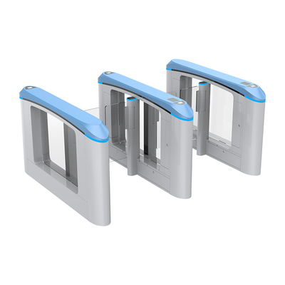 شراء مبنى المكاتب SUS304 Speed ​​Gate خفف من الزجاج لوحة التحكم في الوصول الباب الدوار online manufacture
