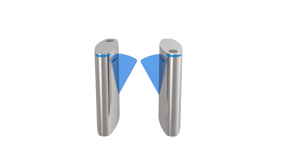 بوابة حاجز المراقب الوصول المفرشحة مع 2.0mm الغطاء العلوي 0.8mm SUS304 المقصورة