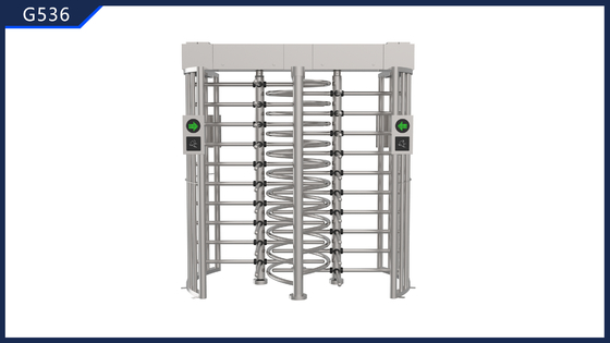 Security Control de Acceso-Full height turnstile Gate -QR Code-Prison/neighborhoods-Colecionador de cartões-RFID/QR Code