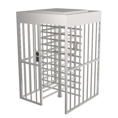 حديثا تصميم الفولاذ المقاوم للصدأ 24V الممرات المزدوجة كامل الارتفاع الباب الدوار