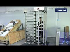 أعرض عليك GM537 SUS304 بوابة الباب الدوار ذات الارتفاع الكامل 24V