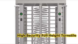 أعرض G539-2 CE المعتمد من الباب الدوار ذو الارتفاع الكامل للباب الدوار 30 شخصًا / دقيقة بالنسبة لك