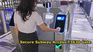 منتج جديد T3630 للتحكم في وصول المشاة لتذكرة تمرير مترو الأنفاق RFID